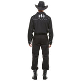 Factory Stock Western Cowboy Shirt Halloween Costume for Adult Drama and Bar Party - Coscosmos